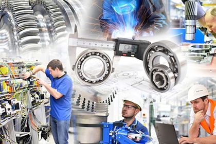 Engineers in mechanical and plant engineering