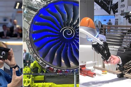 Bildcollage zur Hannover Messe 2016