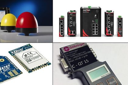 Image collage of products from the networking sector Image collage of products from the networking sector
