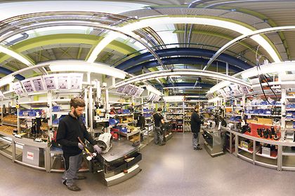 Industrie 4.0 in der Getriebemotoren-Fertigung der SEW-Eurodrive