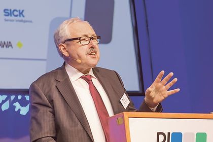 Michael Ziesemer, Präsident des ZVEI auf der Konferenz Profibus International 2015