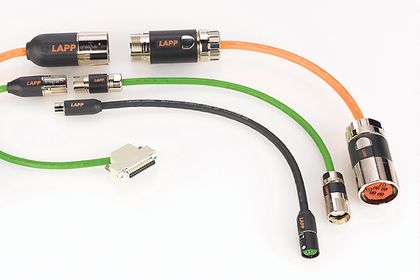 Acht verschiedene OEM-Typen von Lapp