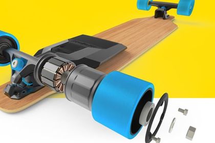 Der Antrieb des High-Tech-Moduls von Mellow