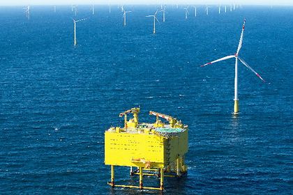 Offshore Plattform 'SylWin1' Offshore Plattform 'SylWin1'