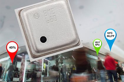 Gassensor BMW680 von Bosch Sensortec Gassensor BMW680 von Bosch Sensortec