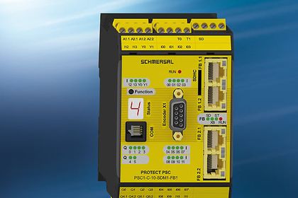 Sicherheits-Lichtvorhänge und -Lichtgitter der Serie SLC/SLG 440 von Schmersal
