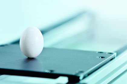 Werkstückträger Transportsystems von Stein Automation