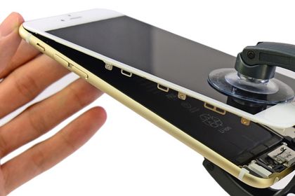 Apples iPhone 6 Plus geknackt Apples iPhone 6 Plus geknackt