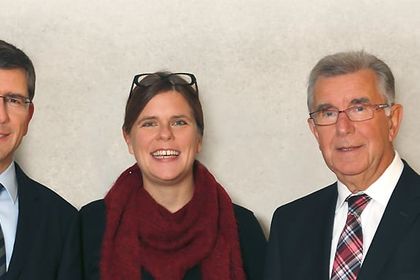 Markus Schyboll, Caroline Hafner Pinnel und Franz Hafner von Murrelektronik