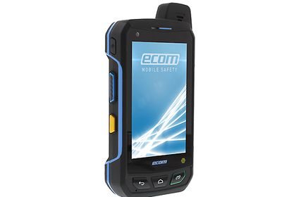 Smartphone SmartEx 01 und das Ex-Handy 09 von Ecom Instruments Smartphone SmartEx 01 und das Ex-Handy 09 von Ecom Instruments