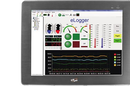 Industriemonitor TP-6150 von ICPDAS-Europe Industriemonitor TP-6150 von ICPDAS-Europe