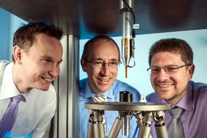 Fraunhofer, Joseph von Fraunhofer Preis, Magnetfeldsensor in 3 D, Dr Ing Markus Stahl Offergeld, Dr Ing Hans Peter Hohe und Michael Hackner Fraunhofer, Joseph von Fraunhofer Preis, Magnetfeldsensor in 3 D, Dr Ing Markus Stahl Offergeld, Dr Ing Hans Peter Hohe und Michael Hackner