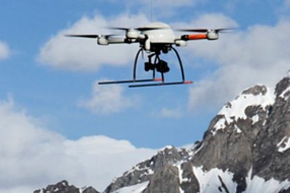 Microdrones, Quadrocopter, Alpenüberquerung, GPS Microdrones, Quadrocopter, Alpenüberquerung, GPS
