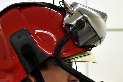 TU Wien, Feuerwehrhelm mit Datenbrille und Wärmebildkamera TU Wien, Feuerwehrhelm mit Datenbrille und Wärmebildkamera
