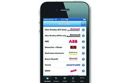 Eplan, Komponenten mobil auswählen Eplan, Komponenten mobil auswählen