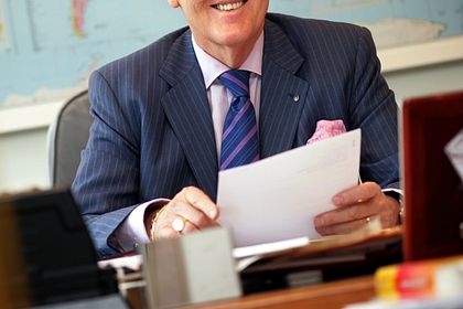 Dietmar Harting feiert