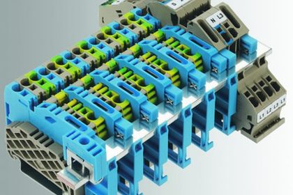 Conta Clip, einstöckige Druckfeder Installationsklemme Conta Clip, einstöckige Druckfeder Installationsklemme