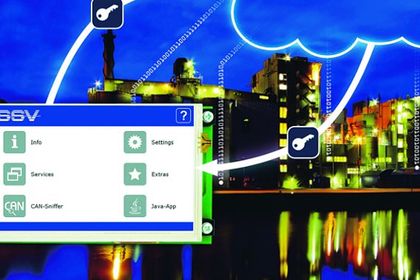 SSV, Touchscreen basierte Bedieneinheit EUI 70W SSV, Touchscreen basierte Bedieneinheit EUI 70W