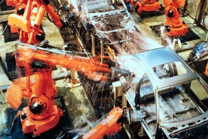 ABB, Roboter für BMW ABB, Roboter für BMW