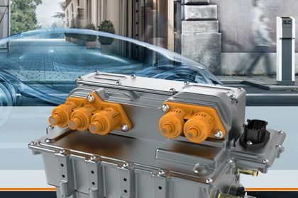 Leistungselektronik Wandler Gleichspannung integriert Leistungselektronik Wandler Gleichspannung integriert