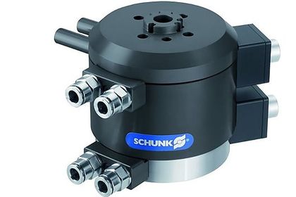 Pneumatisch elektrische Drehdurchführung DDF I von Schunk Pneumatisch elektrische Drehdurchführung DDF I von Schunk