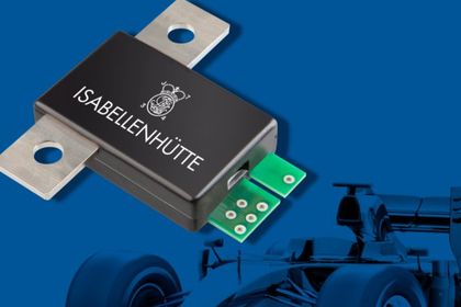 Stromsensor IVT-F für E-KERS von Formel 1 Rennwagen Stromsensor IVT-F für E-KERS von Formel 1 Rennwagen