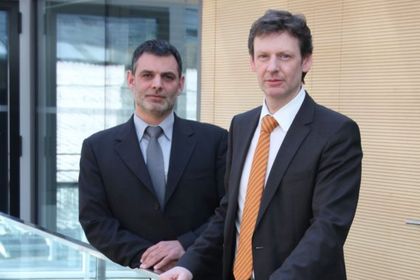 Bernhard Zangerl von Bachmann electronic und Michael Haas,Certec EDV 