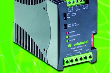 Wieland, unterbrechungsfreie Stromversorgung wipos UPS 24 30 Wieland, unterbrechungsfreie Stromversorgung wipos UPS 24 30