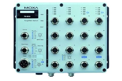 Moxa, robuste Switches TN 5816 und TN 5818