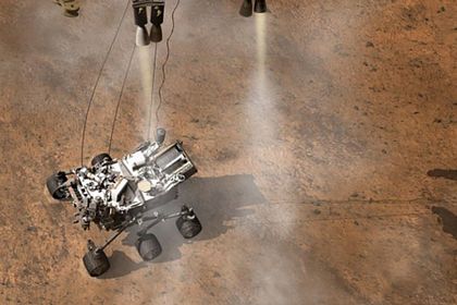 Landung auf dem Mars Landung auf dem Mars