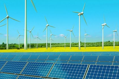 Wago, Windenergieanlage mit Solarzellen