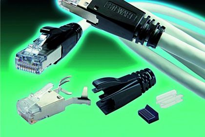 HOT Electronic, Cat6a RJ45 Stecker HOT Electronic, Cat6a RJ45 Stecker