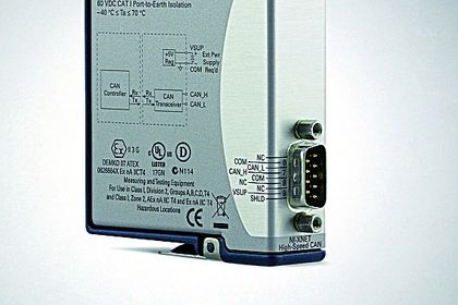 National Instruments Germany, High-Speed-CAN-Modul NI 9862 National Instruments Germany, High-Speed-CAN-Modul NI 9862