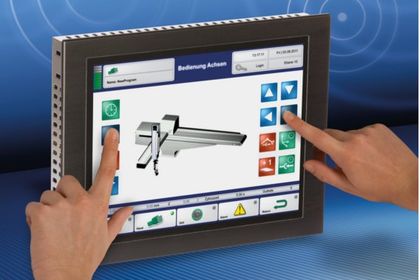 Multitouch-Panel Firma Sigmatek