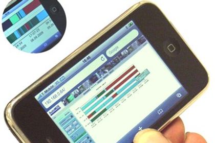Apple iPhone, MES-Frontend