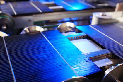 Transfersystem für Solarzellen