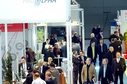 IT & Business 2010, Messehalle IT & Business 2010, Messehalle