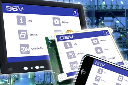 SSV, Bedienpanels SSV, Bedienpanels