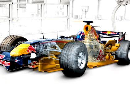 Siemens PLM, Red Bull, Formel-1-Fahrzeug, 3D-Entwicklung Siemens PLM, Red Bull, Formel-1-Fahrzeug, 3D-Entwicklung