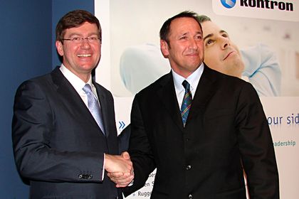 Wolfgang Trier (l.), Dirk Finstel Wolfgang Trier (l.), Dirk Finstel