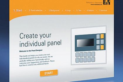 Online-Tool Panel Designer Online-Tool Panel Designer