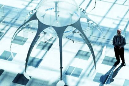 Festo, AirJelly, Draufsicht Festo, AirJelly, Draufsicht