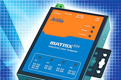 Artila, ARM9-basierter Box-Computer Matrix-504 Artila, ARM9-basierter Box-Computer Matrix-504