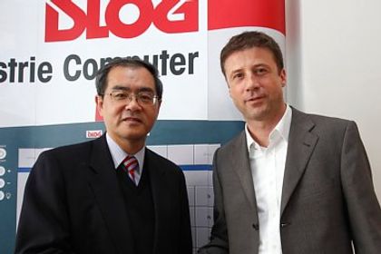 Ke Cheng Liu (l.), Hans-Peter Nüdling Ke Cheng Liu (l.), Hans-Peter Nüdling