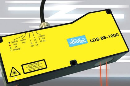 Eltrotec Sensor, Laser-Distanzsensor LDS 85-1000 Eltrotec Sensor, Laser-Distanzsensor LDS 85-1000