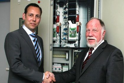 Knut Störmer (l.), Manfred Cyris