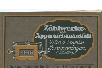 IVO-Katalog von 1912 IVO-Katalog von 1912