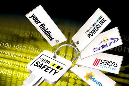 Logo, Ethernet Powerlink, EtherNet/IP, Sercos Interface, Modbus, Open Safety