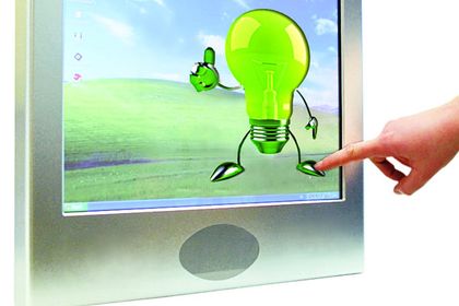 CRE Rösler Electronic, lüfterloser Touchpanel-PC S-Line eco