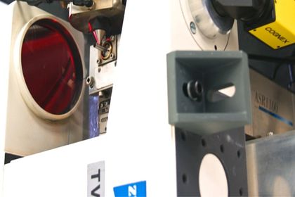 Admedes, Laseranlage